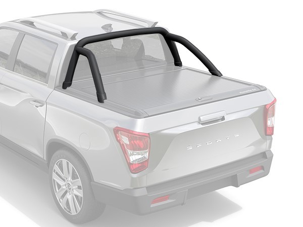 Roll bar noir SsangYong Musso '18