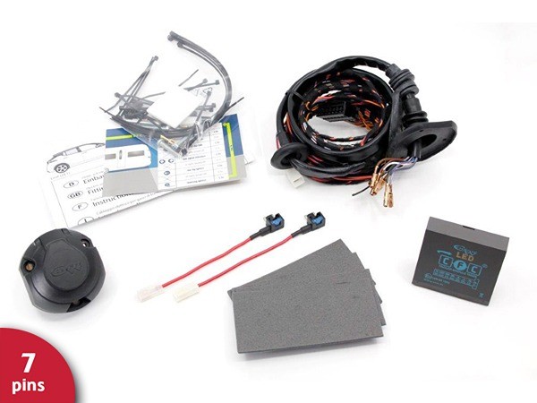 Wiring kit 7 pins Kia Niro Hybrid '16/Plug-in Hybrid '17 without preparation
