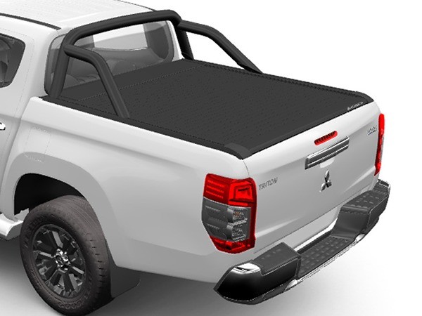 Roll bar noir Mitsubishi L200 '15/Fiat Fullback '16 DC