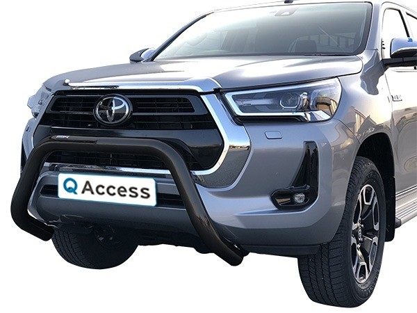 Pushbar black 76mm Toyota Hilux '21