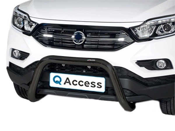 Pushbar zwart 76mm SsangYong Musso '18