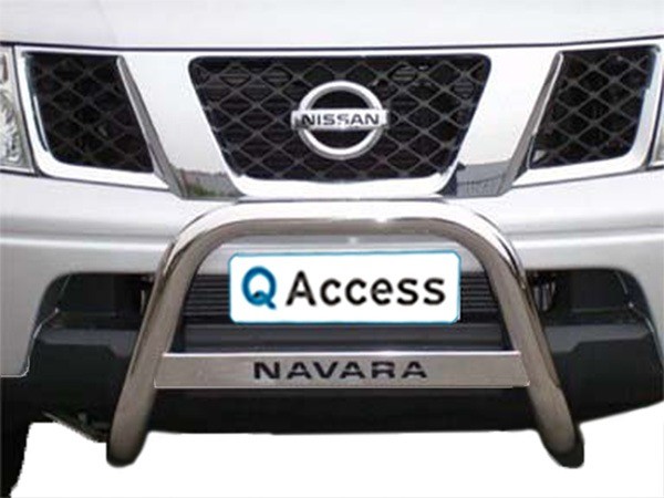 Pare-buffle avec crossbar 63mm Nissan Navara '05