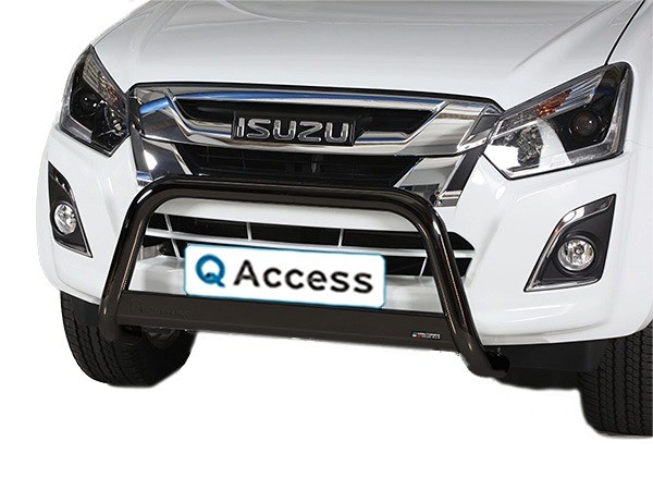 Pushbar met crossbar zwart 63mm Isuzu D-Max '20