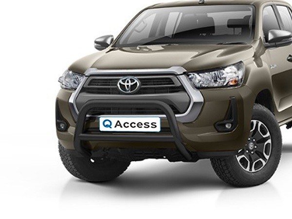 Pare-buffle avec crossbar noir 70mm Toyota Hilux '21