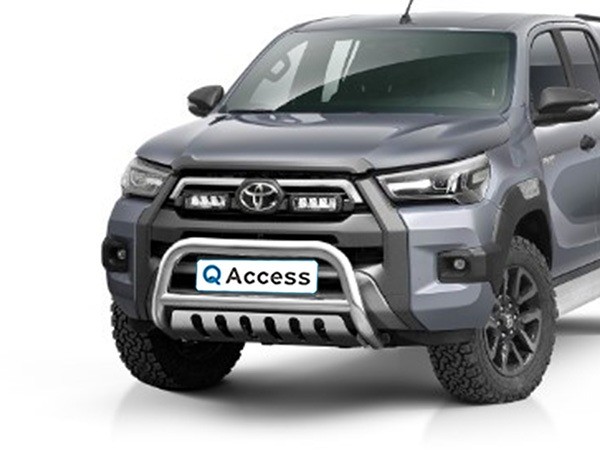 Pare-buffle avec plaque de protection 70mm Toyota Hilux Invincible '21