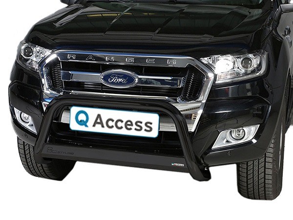 Pare-buffle avec crossbar noir 63mm Ford Ranger '12