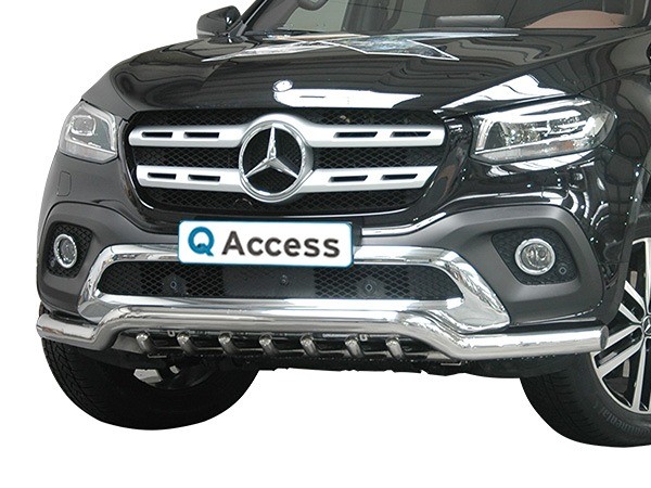 Pare-buffle pare-chocs avec axle bars 70mm Mercedes-Benz X-Class '17