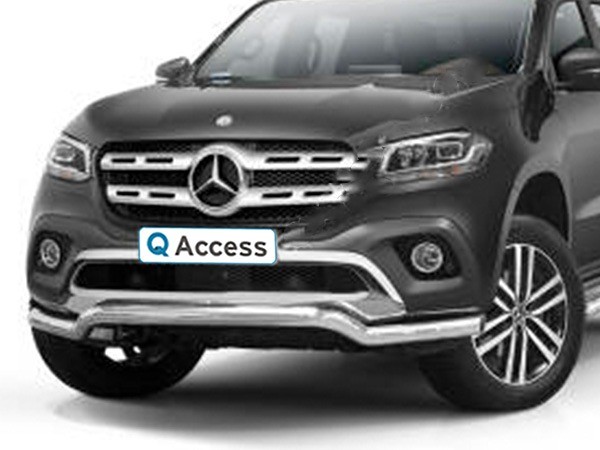 Pare-buffle pare-chocs 70mm Mercedes-Benz X-Class '17