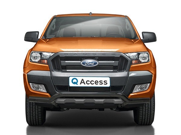 Pushbar spoiler black 70mm Ford Ranger '16