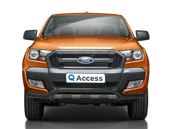 Pare-buffle pare-chocs noir 70mm Ford Ranger '16