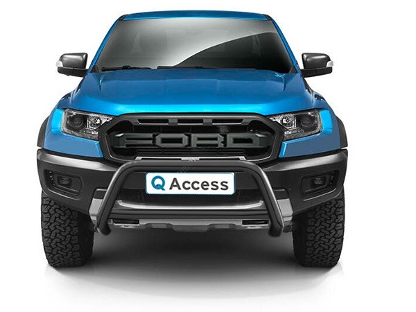 Pare-buffle avec crossbar noir 70mm Ford Ranger Raptor '19