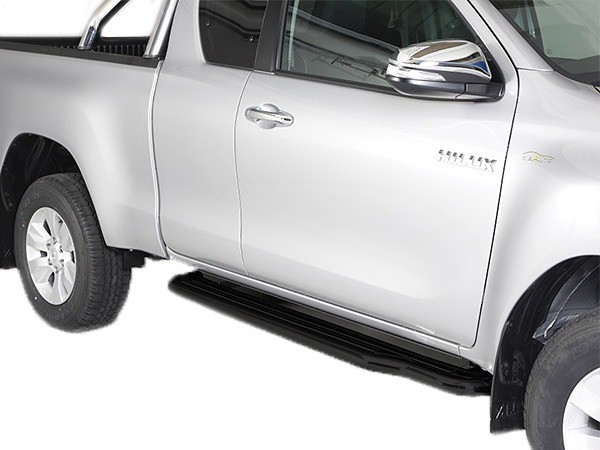 Sidesteps zwart 50mm Toyota Hilux DC '16