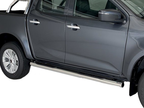 Sidebars met steps 76mm Isuzu D-max DC '20