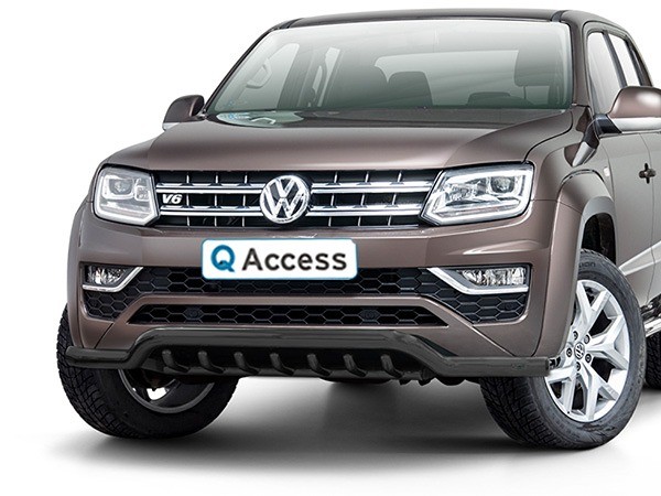 Pushbar with axle bars black 70mm VW Amarok '16