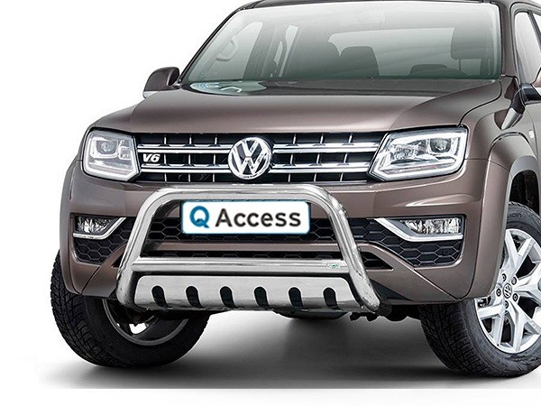 Pare-buffle avec plaque de protection 70mm VW Amarok '16