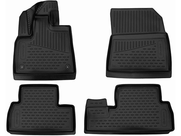 Carpets rubber Peugeot Rifter '18 5 seats (4 pc.)