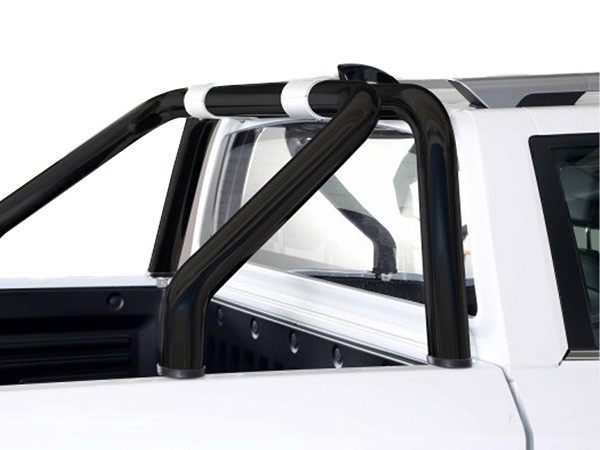 Roll bar design noir 76mm SsangYong Musso '18