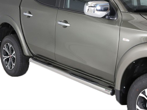 Sidebars met steps 76mm Fiat Fullback DC '16