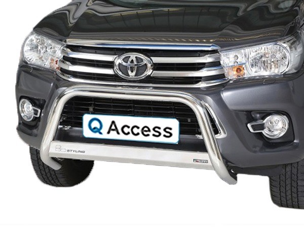 Pare-buffle avec crossbar 63mm Toyota Hilux '16