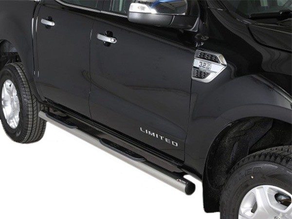 Sidebars with steps 76mm Ford Ranger DC '12