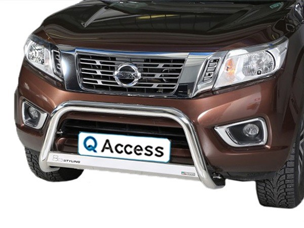 Pare-buffle avec crossbar 63mm Nissan NP300 '16