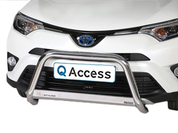 Pare-buffle avec crossbar 63mm Toyota Rav 4 Hybrid '16-'18