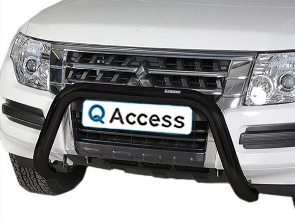 Pushbar black 76mm Mitsubishi Pajero '15