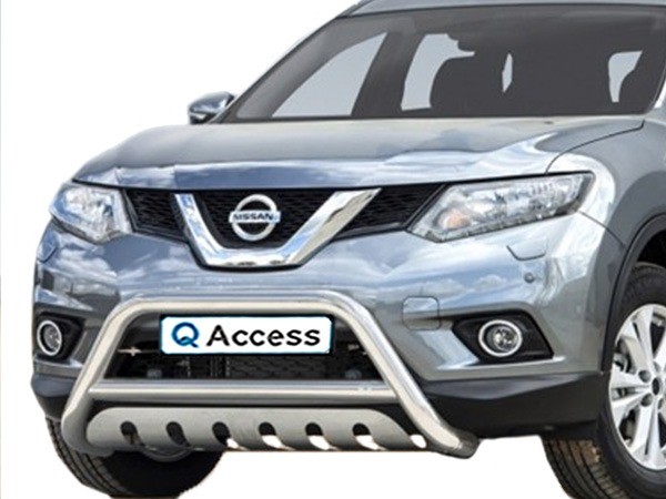 Pushbar met skidplate 70mm X-Trail T32 '14-17