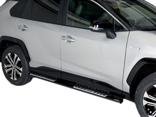 Sidebars design black Toyota Rav 4 Hybrid '19