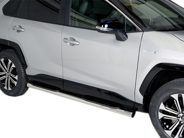 Sidebars met steps 76mm Toyota Rav 4 Hybrid '19