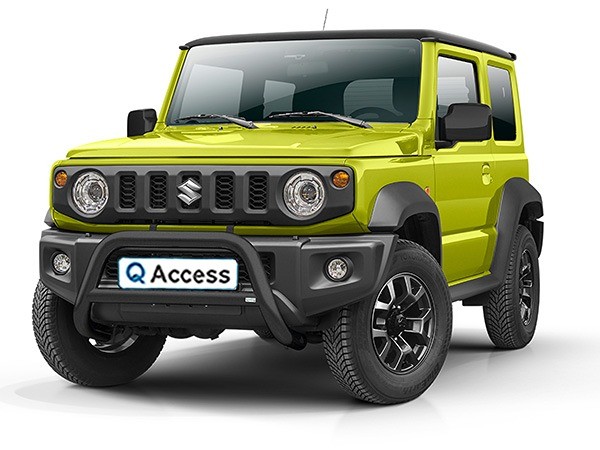 Pare-buffle avec crossbar noir 70mm Suzuki Jimny '18