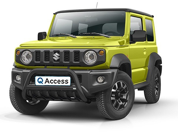 Pare-buffle avec axle bars noir 70mm Suzuki Jimny '18