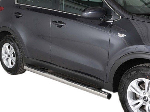 Sidebars with steps 76mm Kia Sportage '16