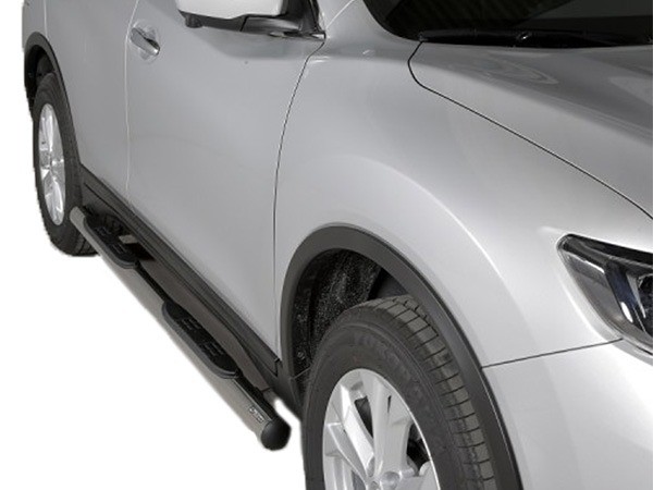Sidebars with steps 76mm Nissan X-Trail '15