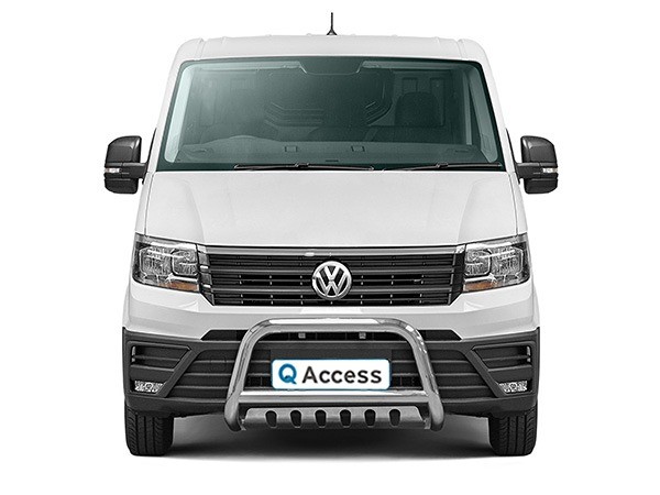 Pare-buffle avec plaque de protection 70mm VW Crafter/MAN TGE 2017+