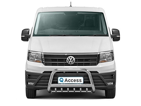 Pushbar met axle bars 70mm VW Crafter/MAN TGE 2017+