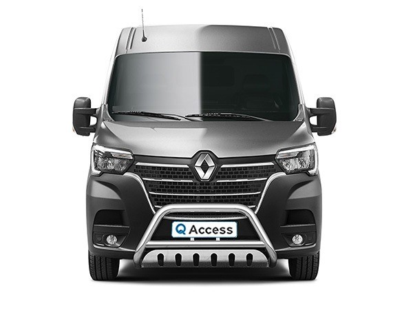 Pare-buffle avec plaque de protection 70mm Renault Master 2019-