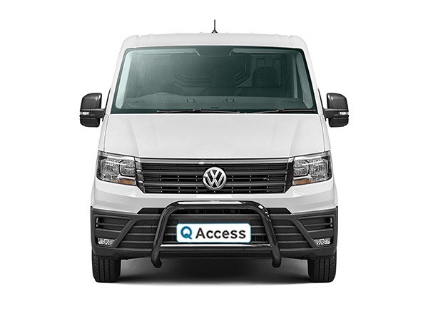 Pare-buffle avec crossbar noir 70mm VW Crafter/MAN TGE 2017+