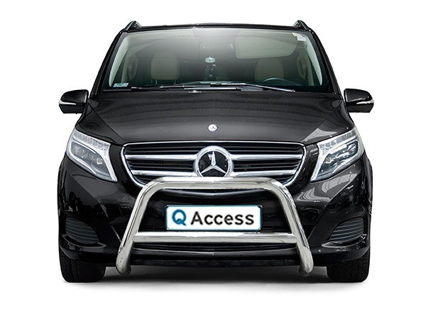 Pare-buffle avec crossbar 70mm Mercedes-Benz V-Class 2014-2019