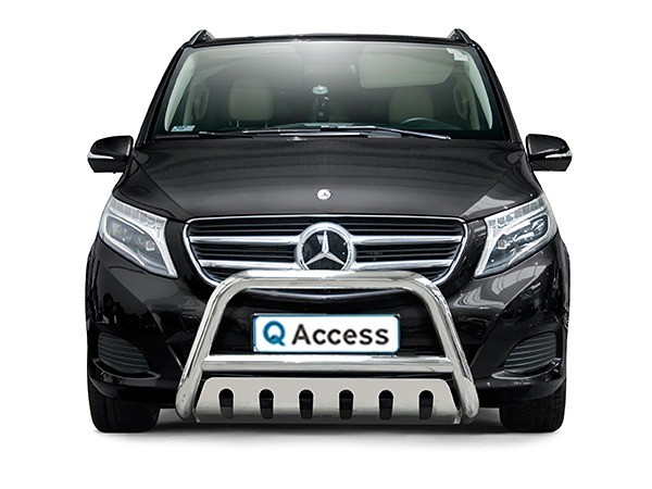 Pare-buffle avec plaque de protection 70mm Mercedes-Benz V-Class 2014-2019