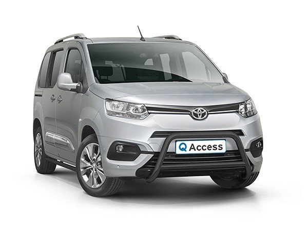 Pare-buffle avec crossbar noir 60mm Toyota Proace City Verso 2019+