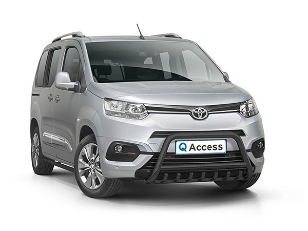 Pare-buffle avec axle bars noir 60mm Toyota Proace City Verso 2019+