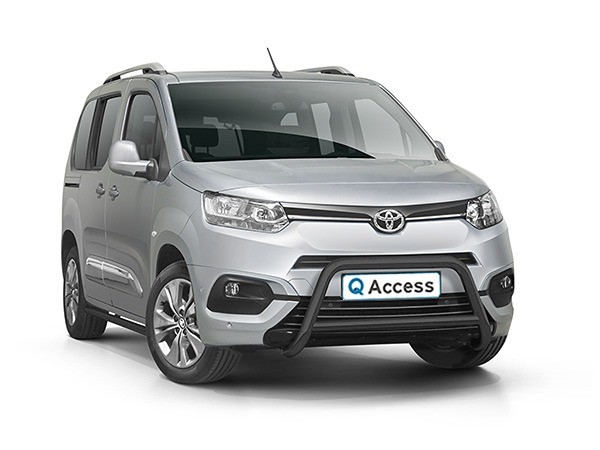 Pare-buffle avec crossbar noir 60mm Toyota Proace City 2019+