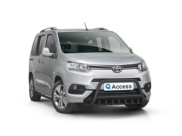 Pare-buffle avec axle bars noir 60mm Toyota Proace City 2019+