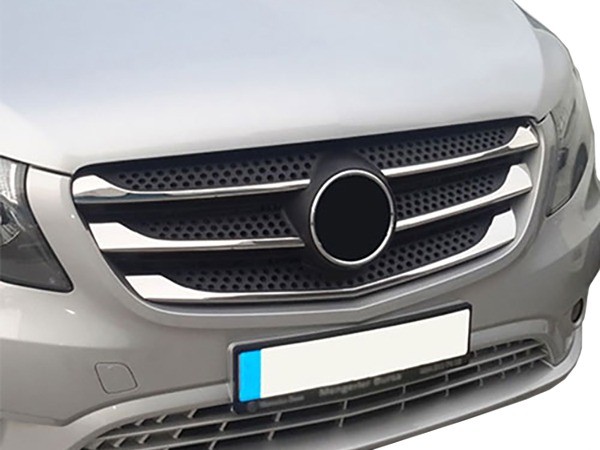 Grill Mercedes-Benz Vito 2014-2020 (5-delig)