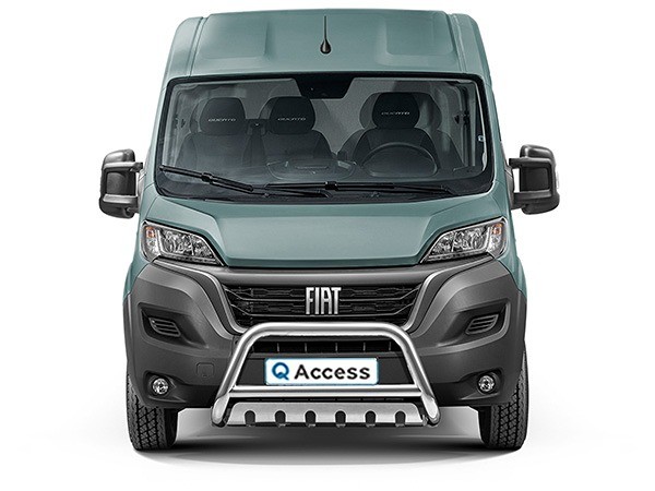 Pare-buffle avec plaque de protection 70mm Peugeot Boxer 2006-2016