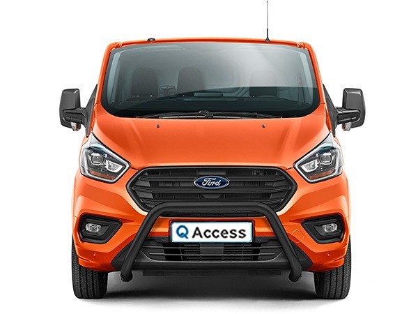 Pushbar zwart 70mm Ford Transit Custom 2018+