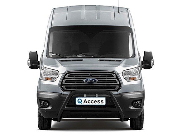 Pare-buffle avec crossbar noir 70mm Ford Transit 2014+/2019+