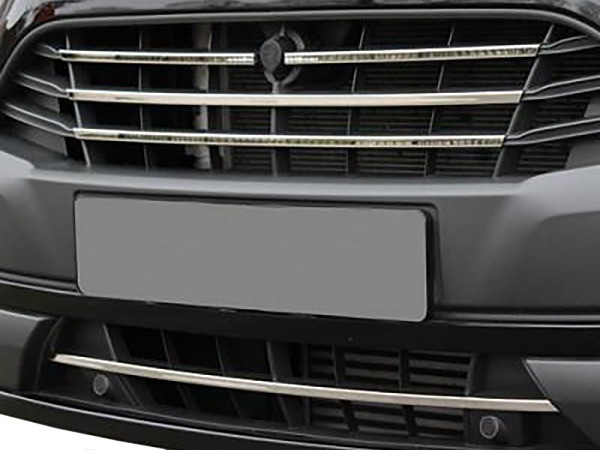 Grill Transit Custom 2012-2018 (5-delig)