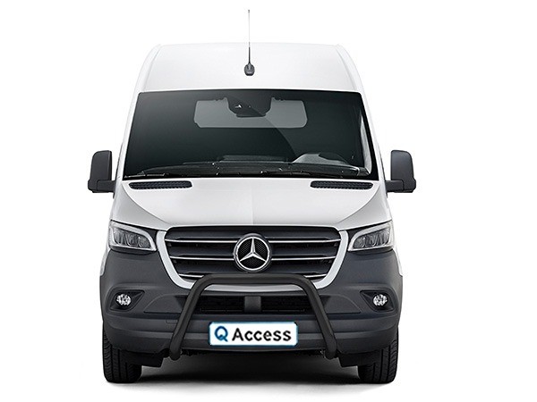 Pushbar zwart 70mm Mercedes-Benz  Sprinter '18